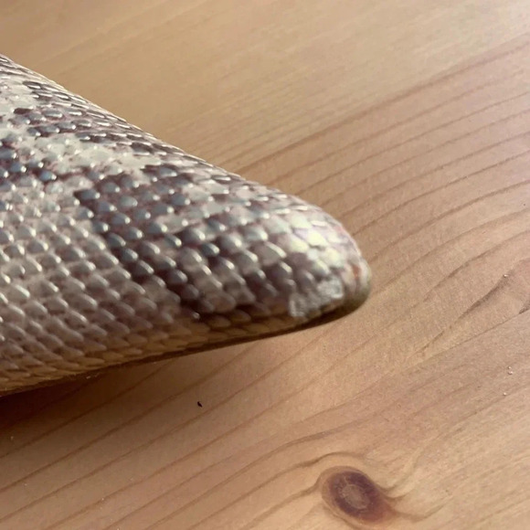 Rampage Snake Print Pointed Heels - Picture 9 of 10